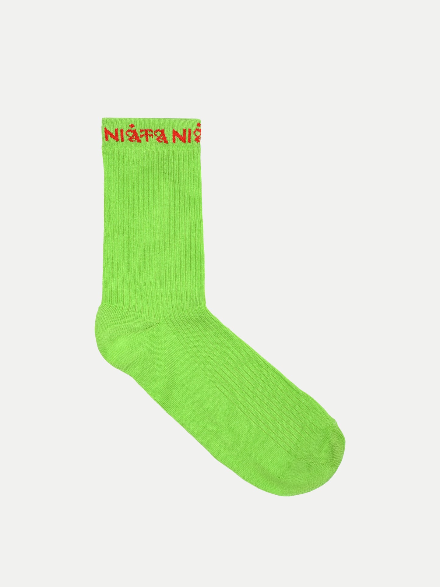 Niata Daily Classic Socks (Neon Green)
