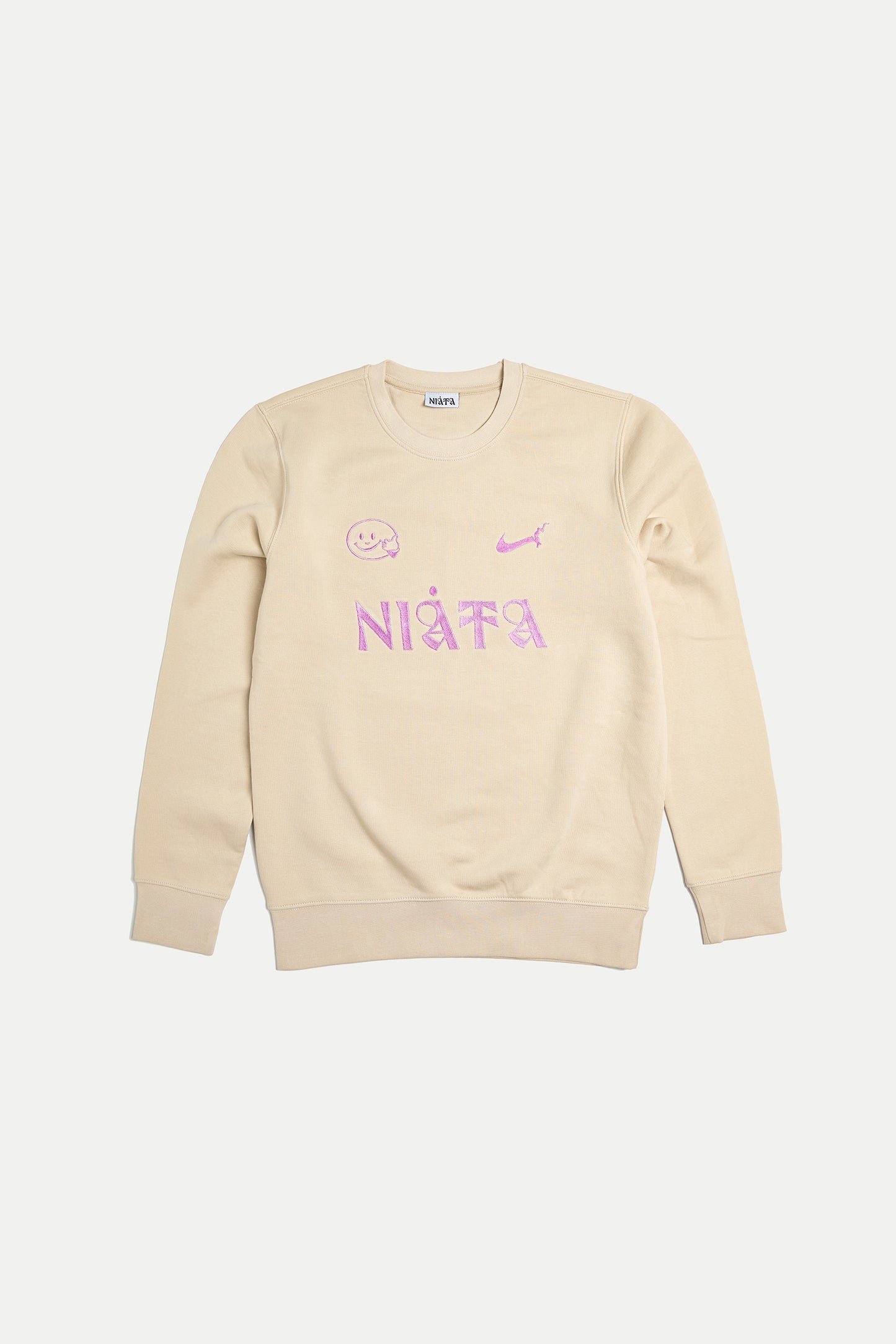 Eat, Play, Love Sweatshirt (Light Sand)