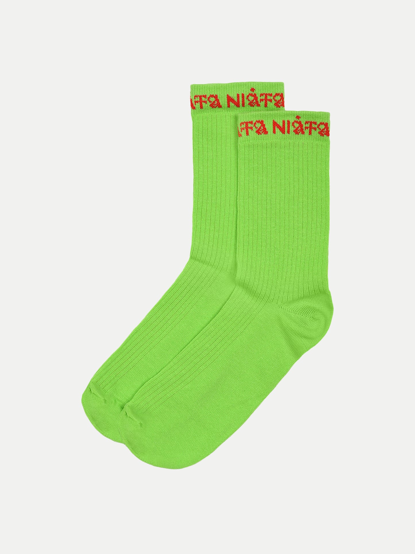 Niata Daily Classic Socks (Neon Green)